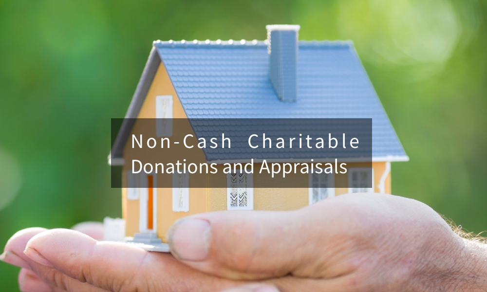Non-Cash Charitable Donations and Appraisals